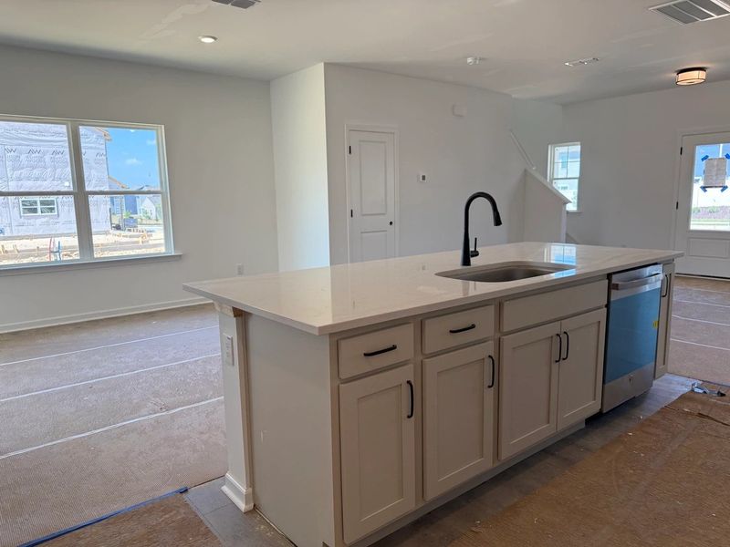 In-progress construction of a new home in The Point, Rolesville, NC (Image 15).