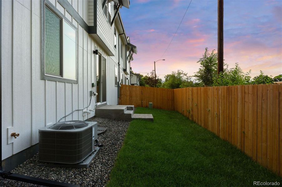 Exterior details and patio area of a home in , Wheat Ridge (Image 3). Exterior details and patio area of a home in , Wheat Ridge (Image 3).