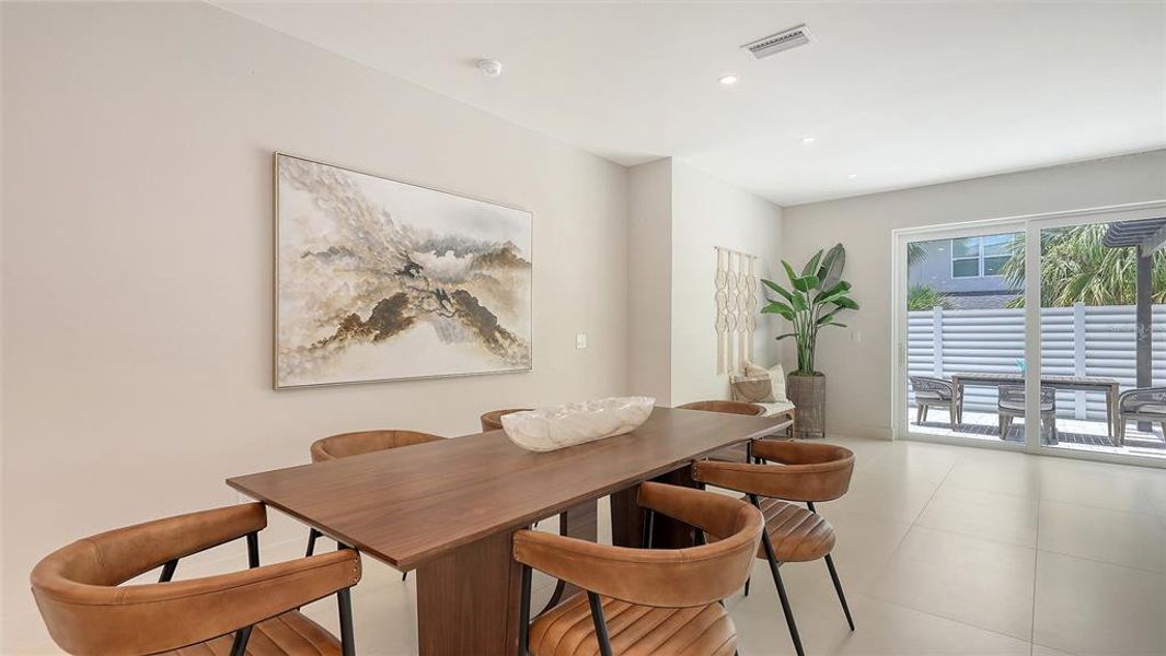 Furnished interior view inside a new home in , Sarasota (Image 13).