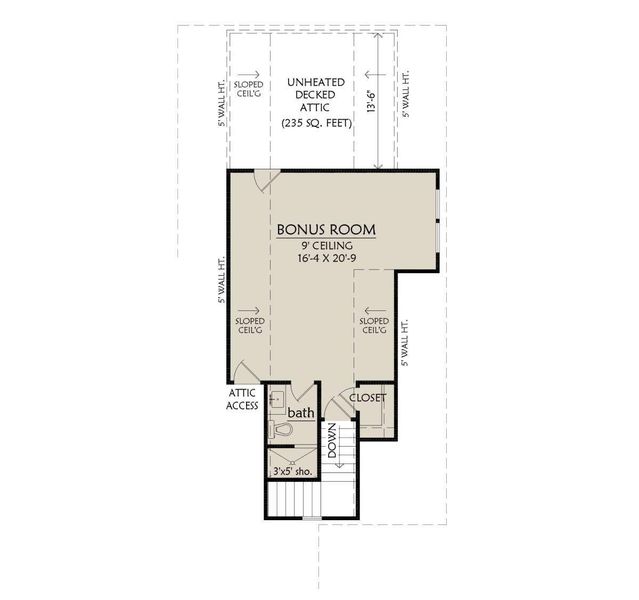Optional Bonus Room Optional Bonus Room