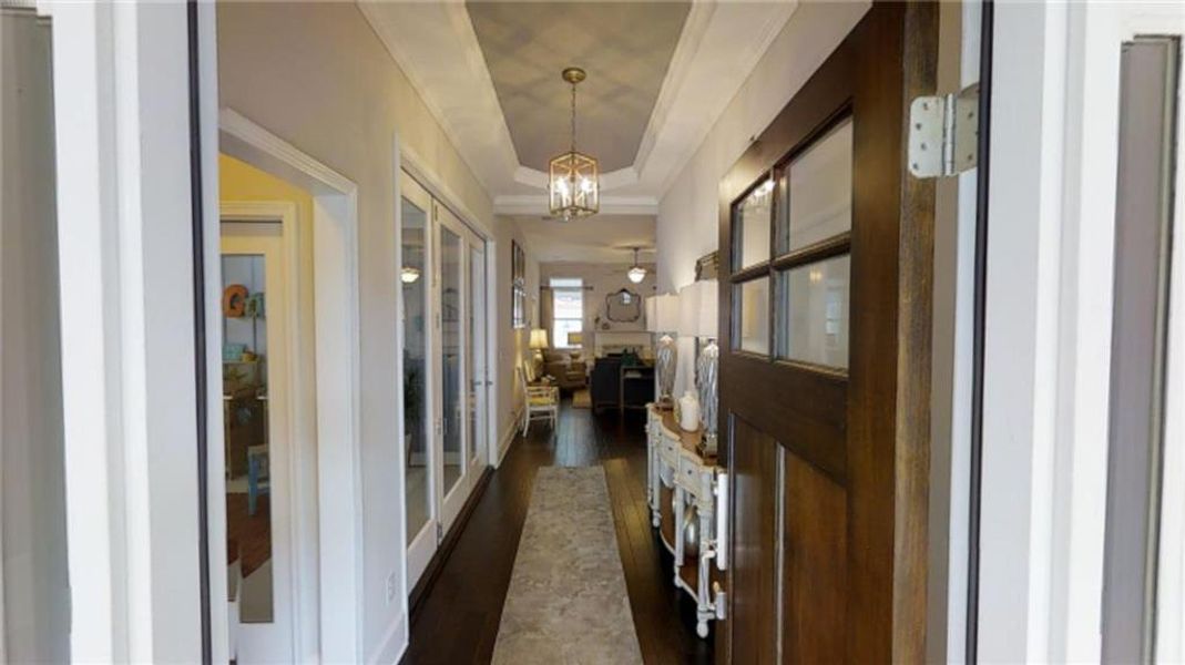 Furnished interior view inside a new home in , Gainesville (Image 3).