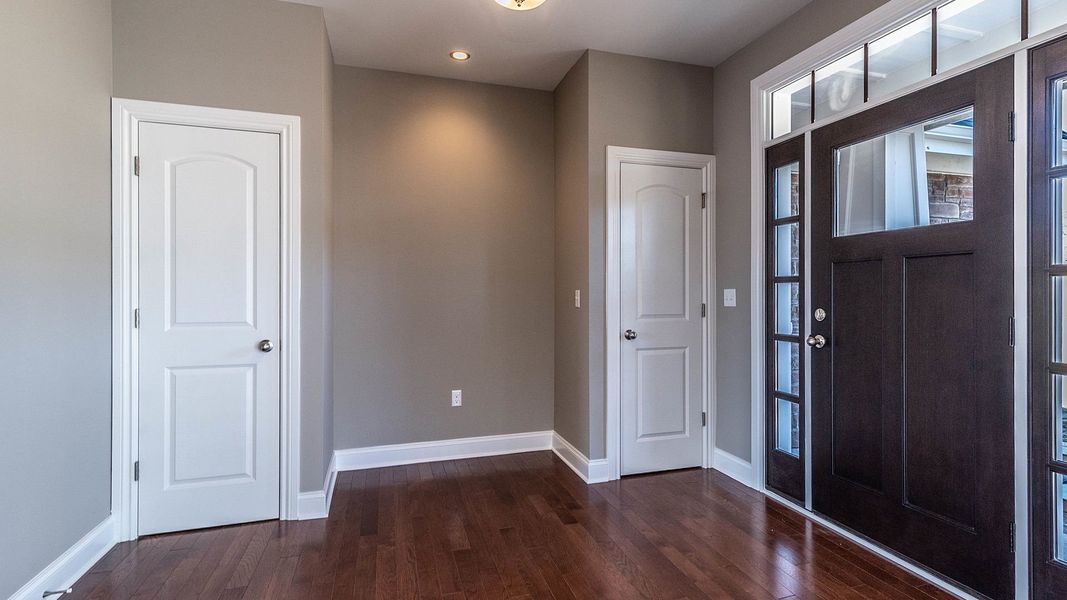 Representative unfurnished interior of a home built from the The Chesterfield by Norfolk Homes in Valleys, Jackson (Image 27).