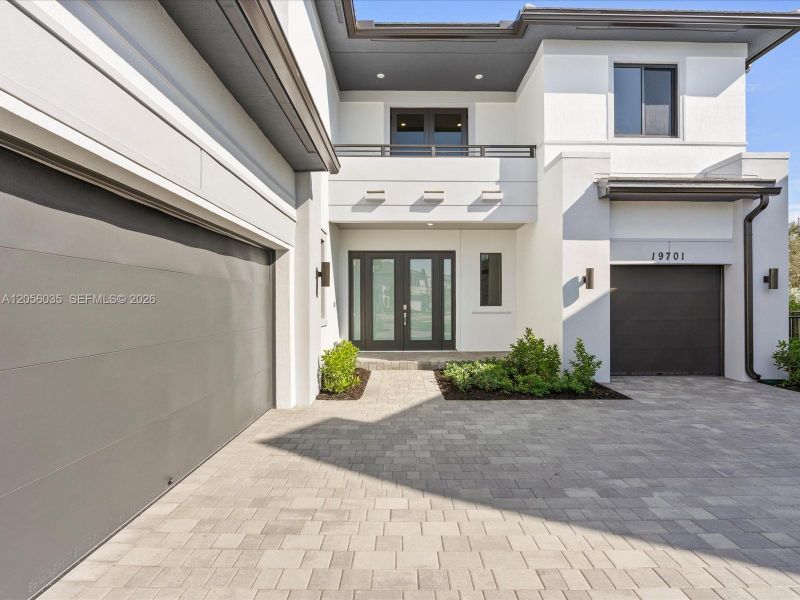Exterior details and patio area of a home in , Miami (Image 36). Exterior details and patio area of a home in , Miami (Image 36).