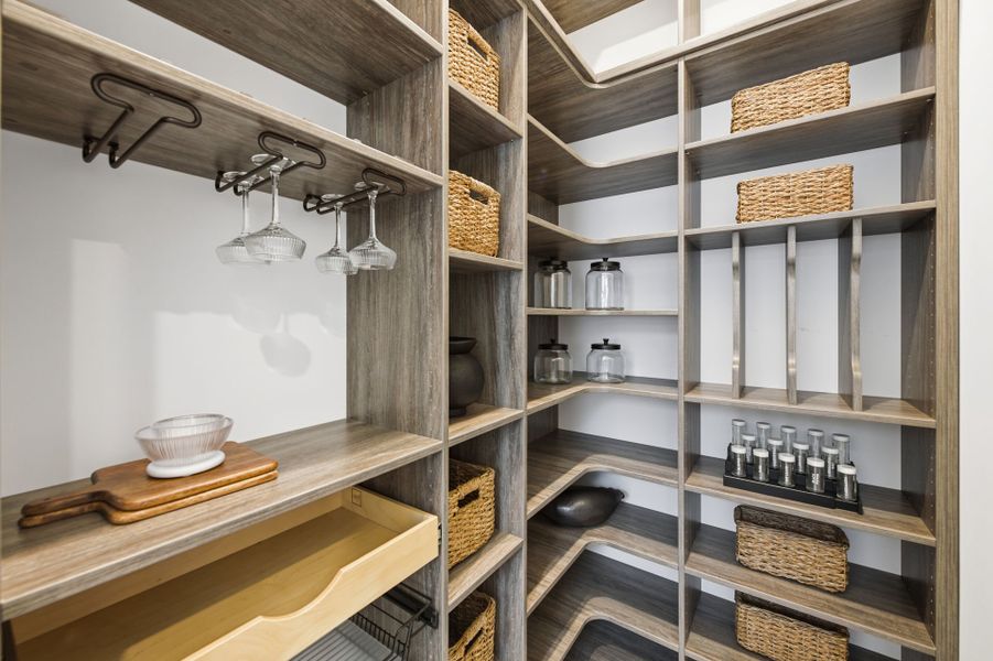 Representative furnished interior of a home built from the Livingston II by Pulte Homes in Marigold, Davie (Image 24).