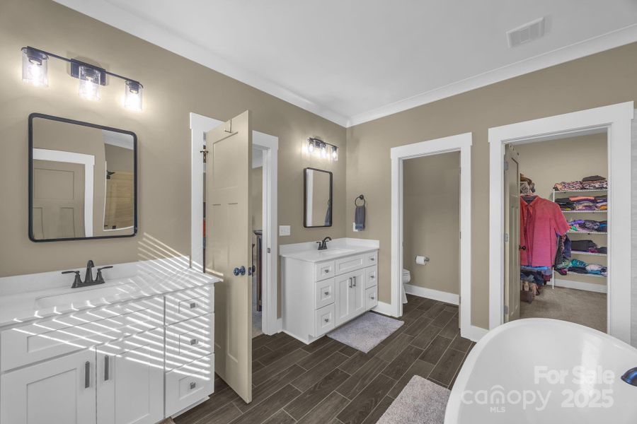 Furnished interior view inside a new home in , Mocksville (Image 5).