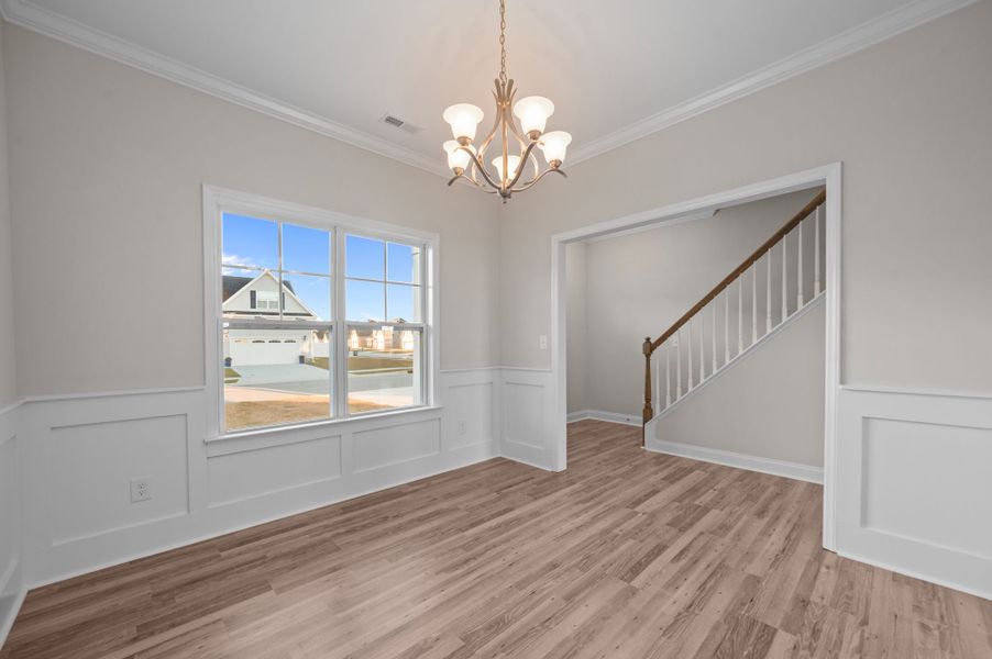 Spacious, unfurnished interior of a new home in Arbor Hills South, Greenville (Image 28).