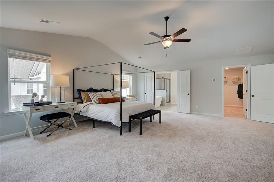 Furnished interior view inside a new home in Northcroft, Loganville (Image 5).