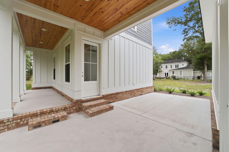 Exterior details and patio area of a home in , Georgetown (Image 37). Exterior details and patio area of a home in , Georgetown (Image 37).