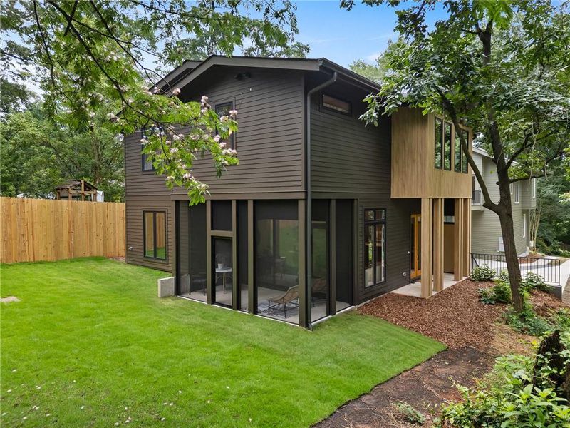 Exterior details and patio area of a home in , Decatur (Image 30).