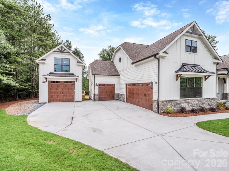 Front exterior of a new home in , York, SC, highlighting curb appeal (Image 27).