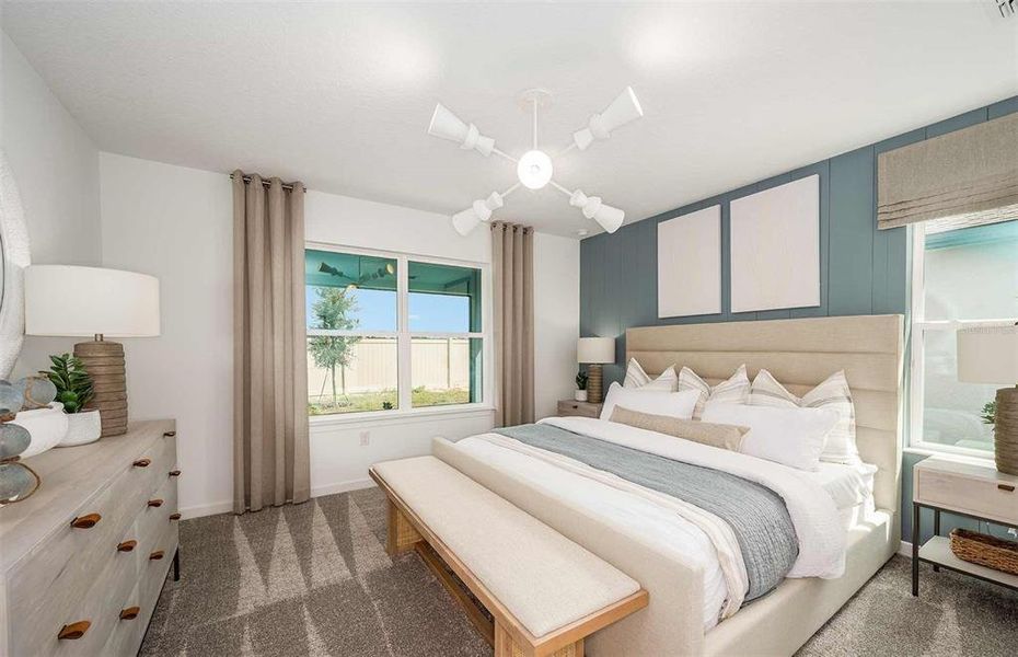 Furnished interior view inside a new home in , Wildwood (Image 5).