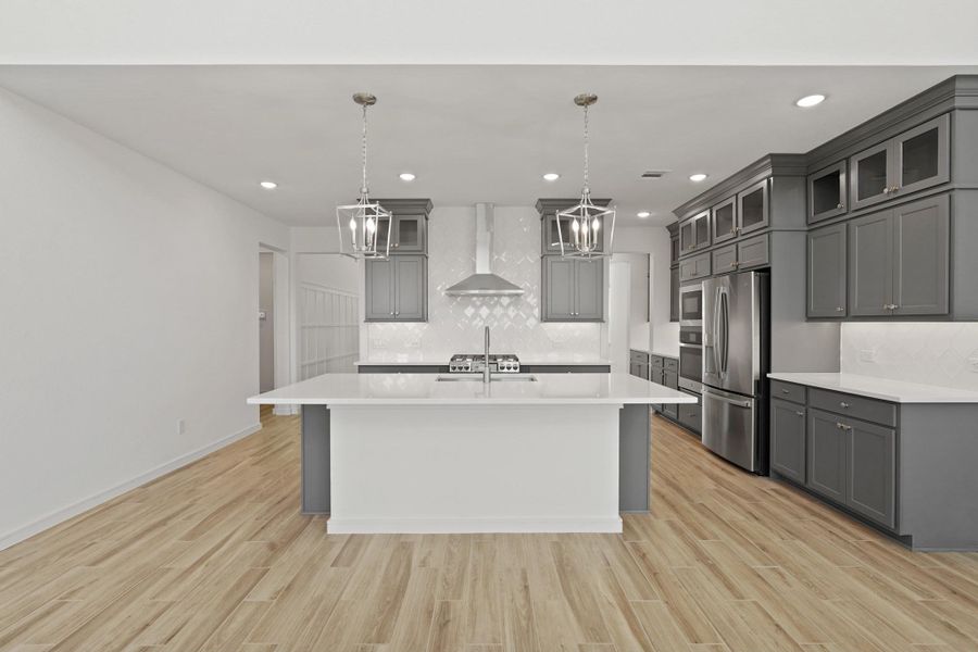 Gourmet island kitchen (*Photo not of actual home and used for illustration purposes only.) Gourmet island kitchen (*Photo not of actual home and used for illustration purposes only.)