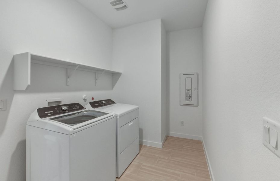 Close-up of interior finishes inside a home in Crosswinds, Kyle (Image 12).