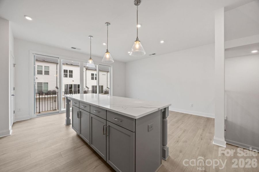 Furnished interior view inside a new home in , Charlotte (Image 7).