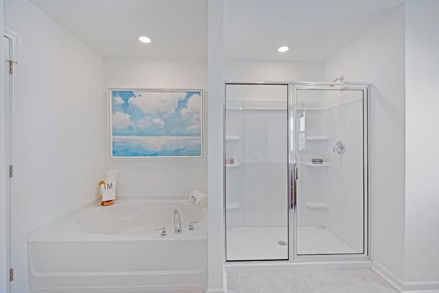 Representative furnished interior of a home built from the Fairfield by Taylor Morrison in Falls Creek, Flowery Branch (Image 30).