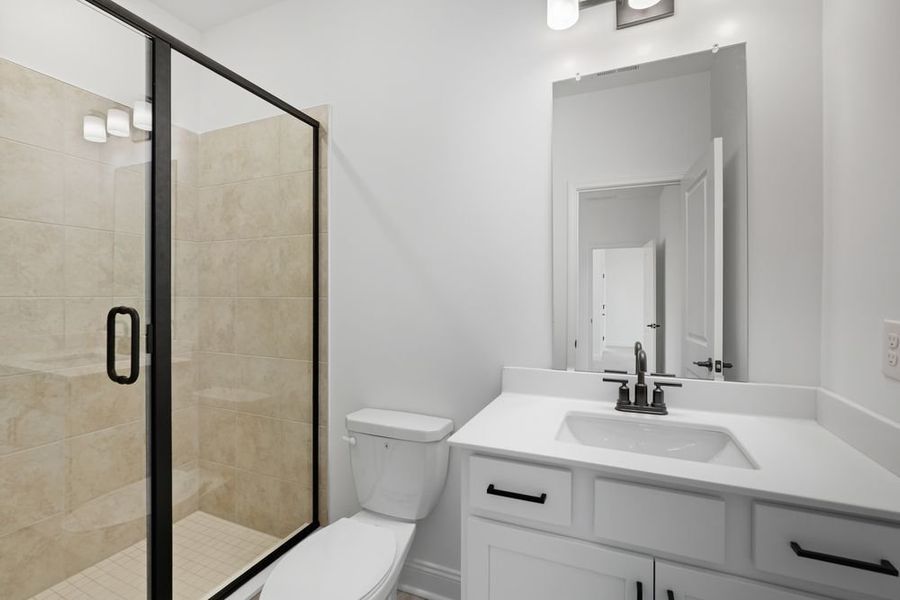 Representative furnished interior of a home built from the Stockbridge by Taylor Morrison in Watson Park, Snellville (Image 13).