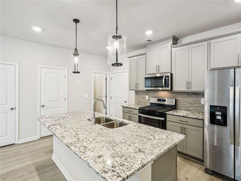 Furnished interior view inside a new home in , Conyers (Image 4).