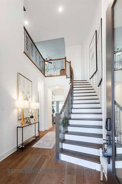 Furnished interior view inside a new home in Wellington, Haslet (Image 20).