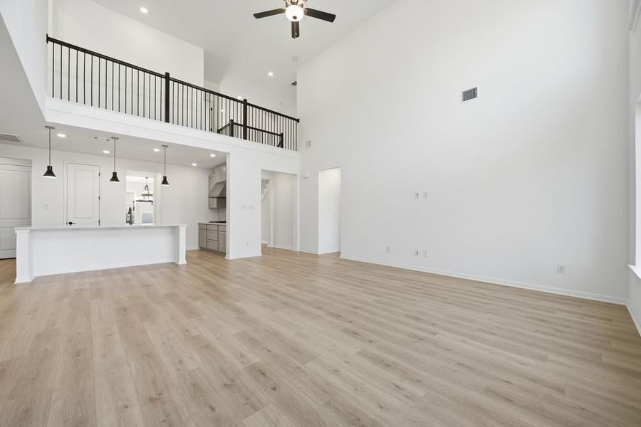 Spacious, unfurnished interior of a new home in Parkside on the River, Georgetown (Image 13).