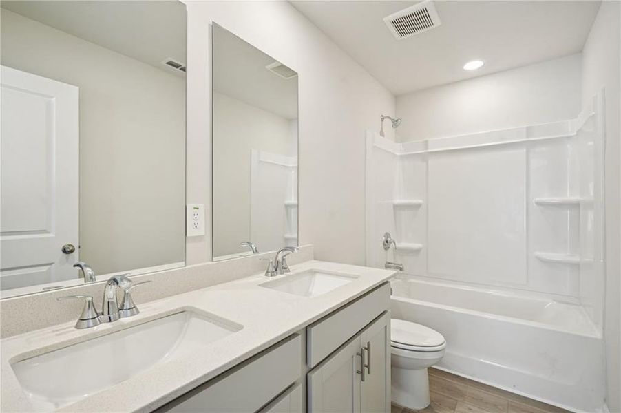 Furnished interior view inside a new home in Martin Springs - Reserve Series, Lawrenceville (Image 10). Furnished interior view inside a new home in Martin Springs - Reserve Series, Lawrenceville (Image 10).