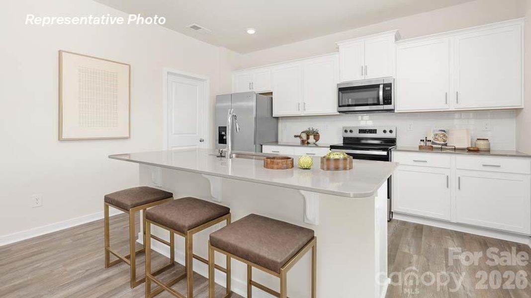 Furnished interior view inside a new home in Cramer Estates, Gastonia (Image 6). Furnished interior view inside a new home in Cramer Estates, Gastonia (Image 6).