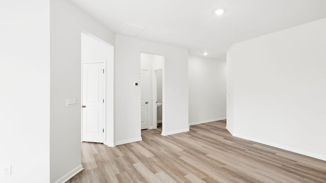 Spacious, unfurnished interior of a new home in Covington Village, Greer (Image 23). Spacious, unfurnished interior of a new home in Covington Village, Greer (Image 23).