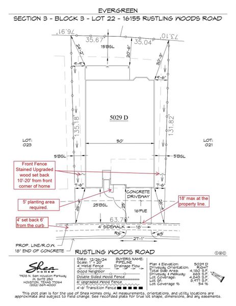 Image 37 of a home in Evergreen 60'.