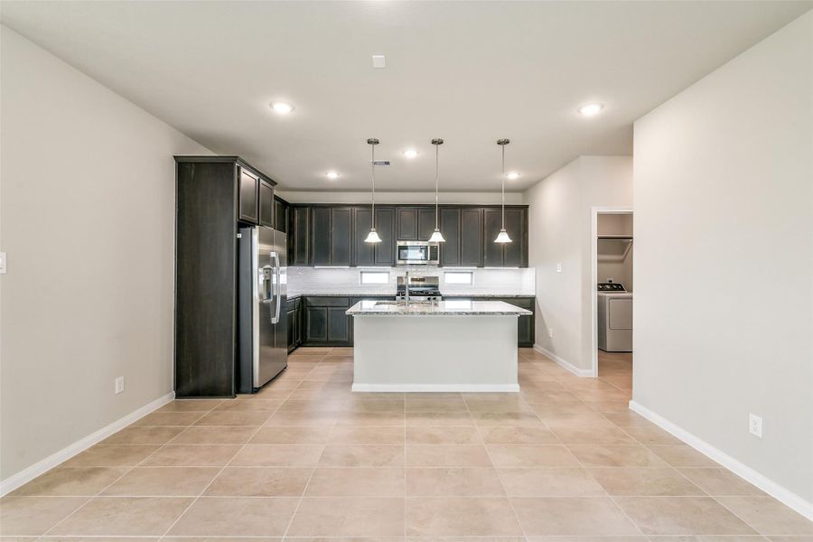 Furnished interior view inside a new home in Anderson Lakes, Houston (Image 8). Furnished interior view inside a new home in Anderson Lakes, Houston (Image 8).