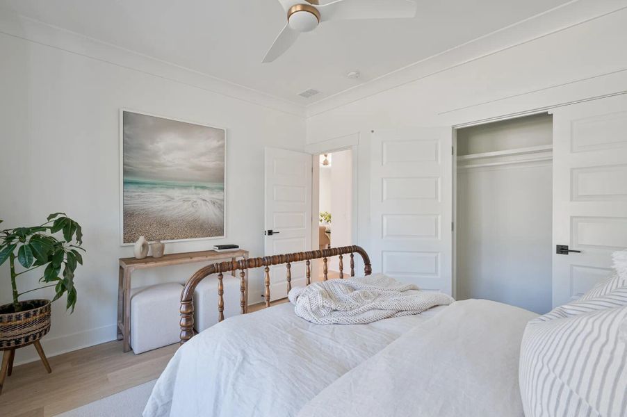 Furnished interior view inside a new home in , Walterboro (Image 10).