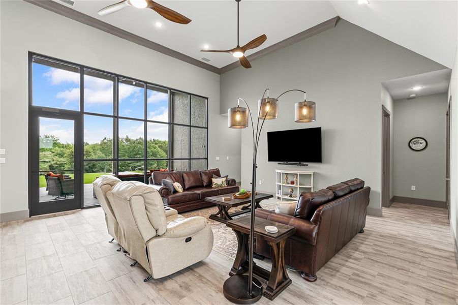 Furnished interior view inside a new home in , Celina (Image 12). Furnished interior view inside a new home in , Celina (Image 12).