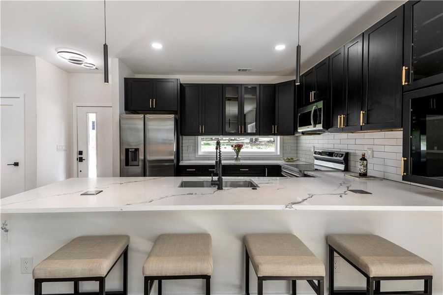Furnished interior view inside a new home in , Forest Park (Image 17).