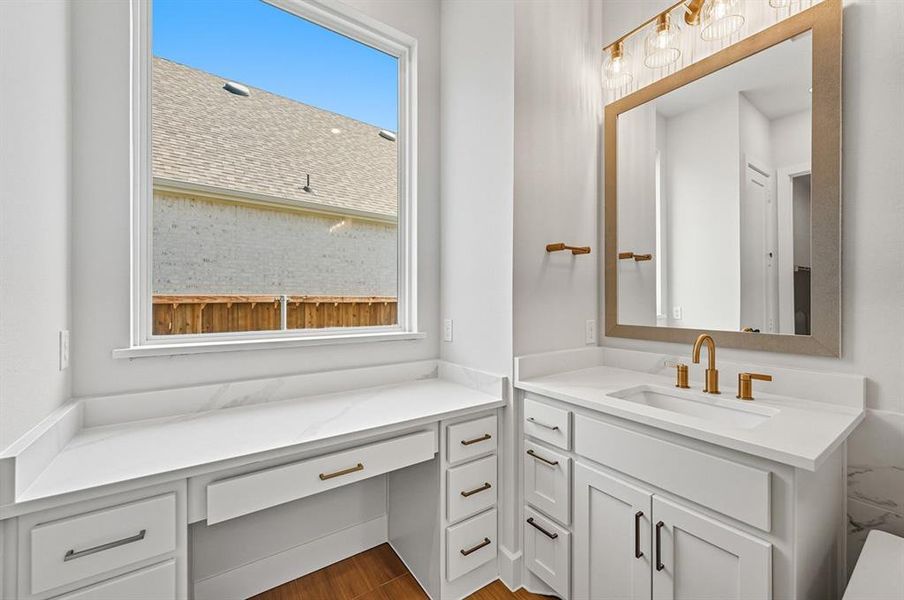 Furnished interior view inside a new home in Star Trail: 55ft. lots, Prosper (Image 10).