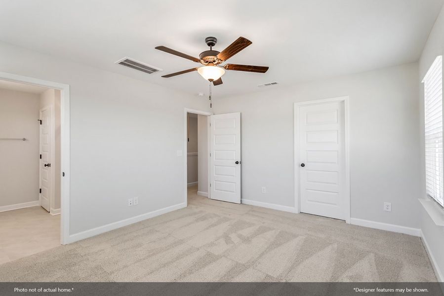 Spacious, unfurnished interior of a new home in Renaissance at White Oak, Garner (Image 22).