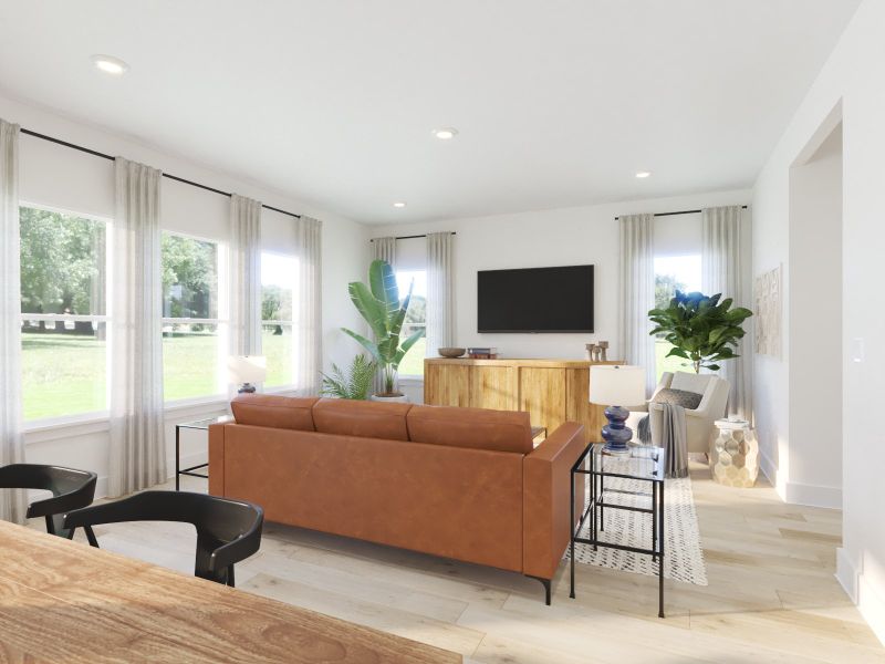 Furnished interior view inside a new home in Avery Farms - Legacy Series, Murfreesboro (Image 4).