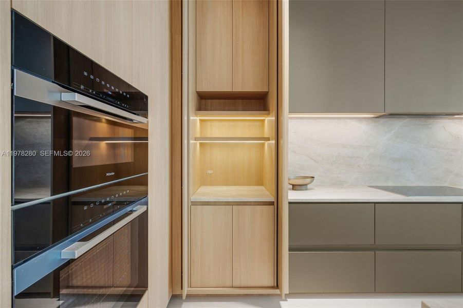 Close-up of interior finishes inside a home in , Miami (Image 13).