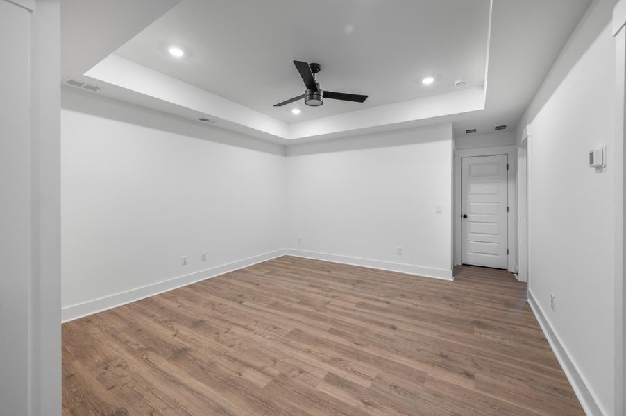 Spacious, unfurnished interior of a new home in Huckleberry Estates, Conway (Image 23). Spacious, unfurnished interior of a new home in Huckleberry Estates, Conway (Image 23).