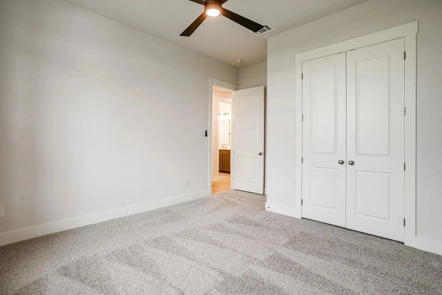 Representative unfurnished interior of a home built from the The Nathan by Elmwood Custom Homes in Ranch at Stone Hill, Waxahachie (Image 42).