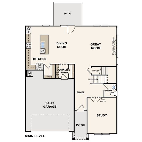 2D floor plan layout of this home in Cannon Manor, Kannapolis, NC (Image 2). 2D floor plan layout of this home in Cannon Manor, Kannapolis, NC (Image 2).