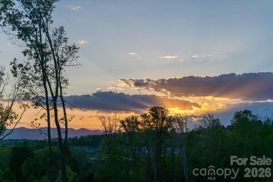 Spectacular sunset