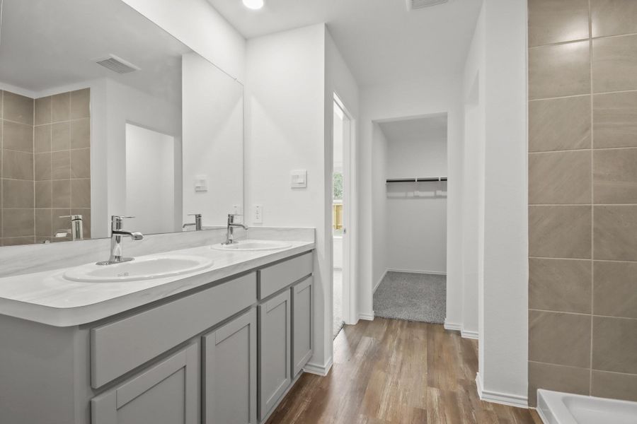 Furnished interior view inside a new home in Grand Pines, Magnolia (Image 4). Furnished interior view inside a new home in Grand Pines, Magnolia (Image 4).