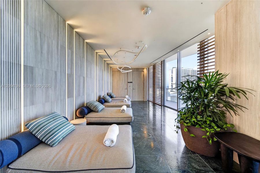 Furnished interior view inside a new home in , Miami (Image 9). Furnished interior view inside a new home in , Miami (Image 9).