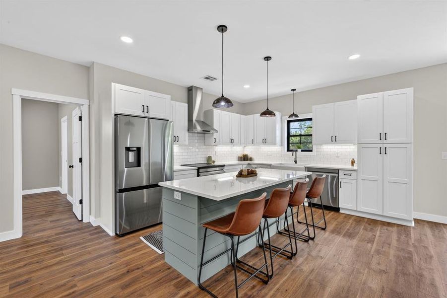 Furnished interior view inside a new home in , Clifton (Image 11). Furnished interior view inside a new home in , Clifton (Image 11).