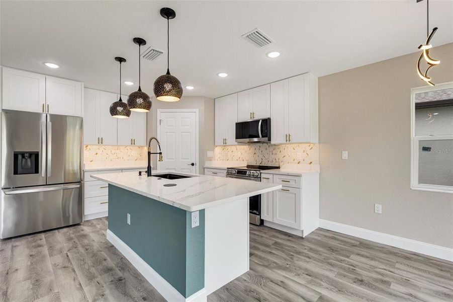 Furnished interior view inside a new home in , Rotonda West (Image 5).