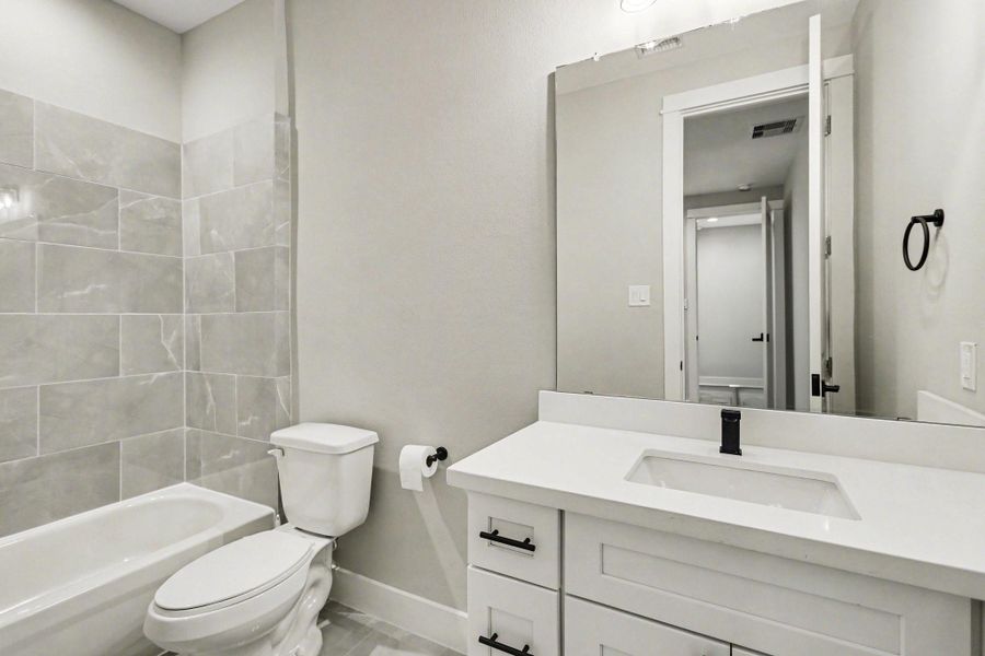 Furnished interior view inside a new home in , Houston (Image 13). Furnished interior view inside a new home in , Houston (Image 13).