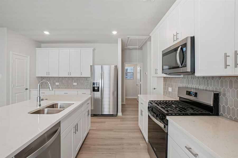 Photo is not of the actual home, but is an inspirational photo of builder’s model home and may depict options, furnishings, and/or decorator features that are not included.