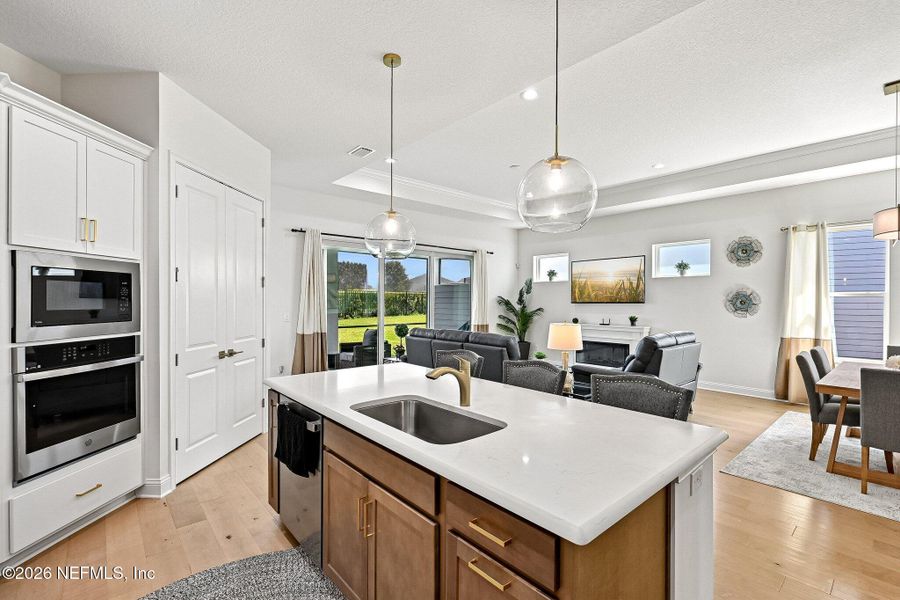 Furnished interior view inside a new home in SilverLeaf, St. Augustine (Image 15). Furnished interior view inside a new home in SilverLeaf, St. Augustine (Image 15).