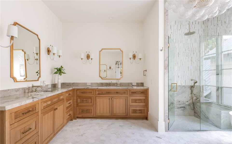 Furnished interior view inside a new home in , University Park (Image 34). Furnished interior view inside a new home in , University Park (Image 34).