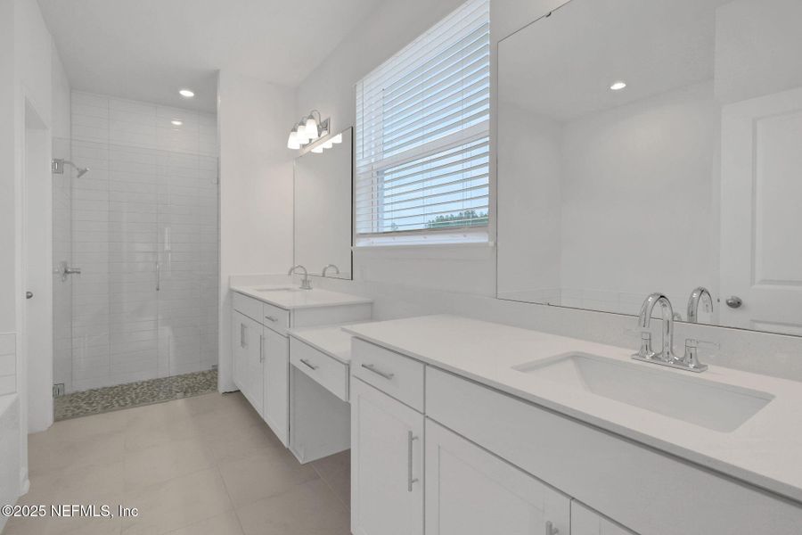 Furnished interior view inside a new home in Brook Forest - Single Family Homes, St. Augustine (Image 13). Furnished interior view inside a new home in Brook Forest - Single Family Homes, St. Augustine (Image 13).