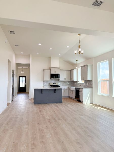 Furnished interior view inside a new home in TerraVista, Victoria (Image 6).