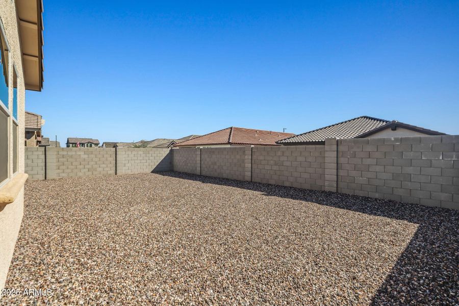 Back Yard and Covered Patio